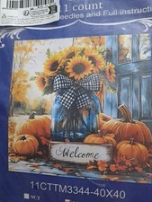 stamped Cross Stitch Kit 11ct