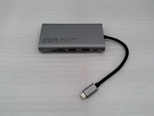 UtechSmart Quadruple Display USB-C Hub Pro Docking Station UCN3270 Dark Gray