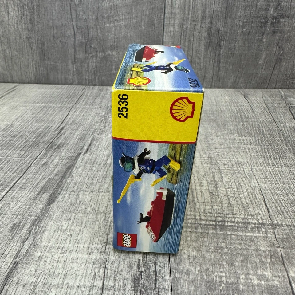 LEGO 2536, 2544 Shell Promotional #2 JET SKI, #10 MOTORCYCLE NEW Sealed VTG 1998 - Image 4 of 4