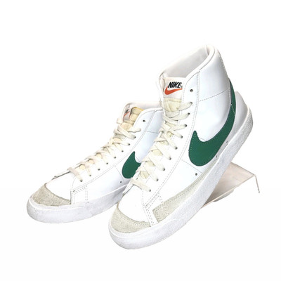 Nike Blazer Mid 77 Vintage White Pine Green CZ1055-119 Women s Size 9 US / 40.5