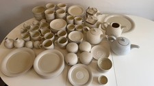 VINTAGE HORNSEA POTTERY COLLECTION / SWAN LAKE BEIGE / 80+ PIECES / COLLECT