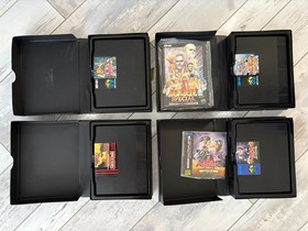 BOXED NEO GEO AES CONSOLE 1 (ONE) CONTROLLER PRO 4 GAMES 110/220 AC Adapter