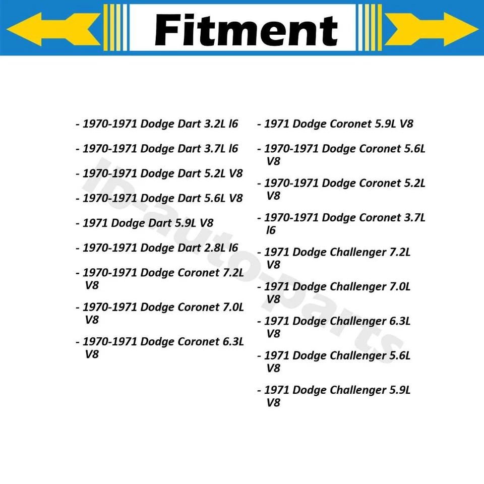 Manguera de línea de freno trasera derecha primera parada para Dodge Dart 1970 1971 Foto 2 de 4