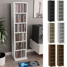 Bücherregal Wandregal CD DVD Regal Bluray Medienregal Standregal Bücherschrank