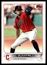 2022 Topps Cal Quantrill Cleveland Guardians #347
