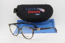 NEW COACH HC 6182 5592 GREEN TORTOISE GOLD AUTHENTIC EYEGLASSES 52-17