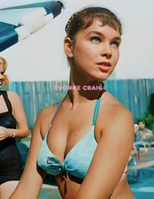 YVONNE CRAIG #70 BEAUTIFULLY COLORIZED PHOTO 11 X 8.5 SHIPS FREE