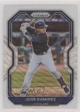 2021 Panini Prizm White Wave Prizm Jose Ramirez #16 0ty4
