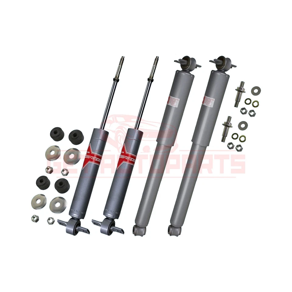 KYB Kit 4 Amortiguadores Delanteros y Traseros GAS-A-JUST para PONTIAC Bonneville 1987-90 Foto 2 de 4