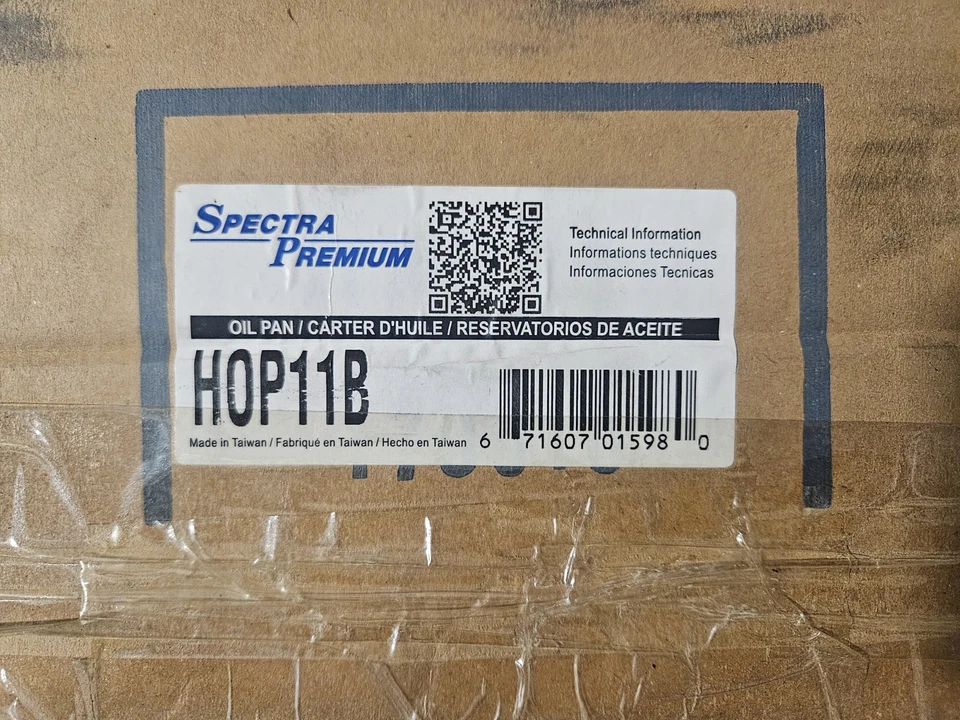 Steel Engine Oil Pan for 04-08 Acura TSX 2.4L Brand New - Image 3 of 3