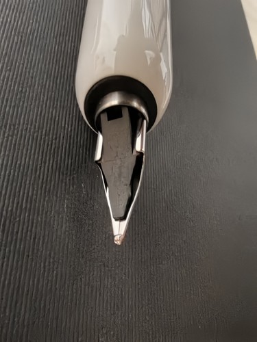 Lamy Füllfederhalter dialog 3 Weiß Neuwertig Feder B 585 - Bild 5 von 7