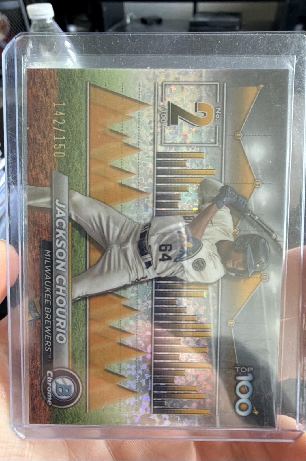2024 Bowman - Bowman Scouts Top 100 Jackson Chourio Mini-Diamond Refractor /150