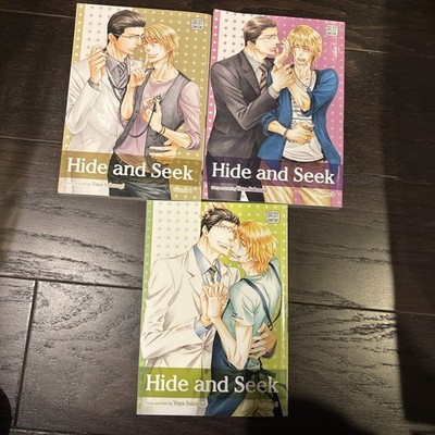 Hide and Seek Yaoi BL Manga Complete 1-3 Yaya Sakuragi