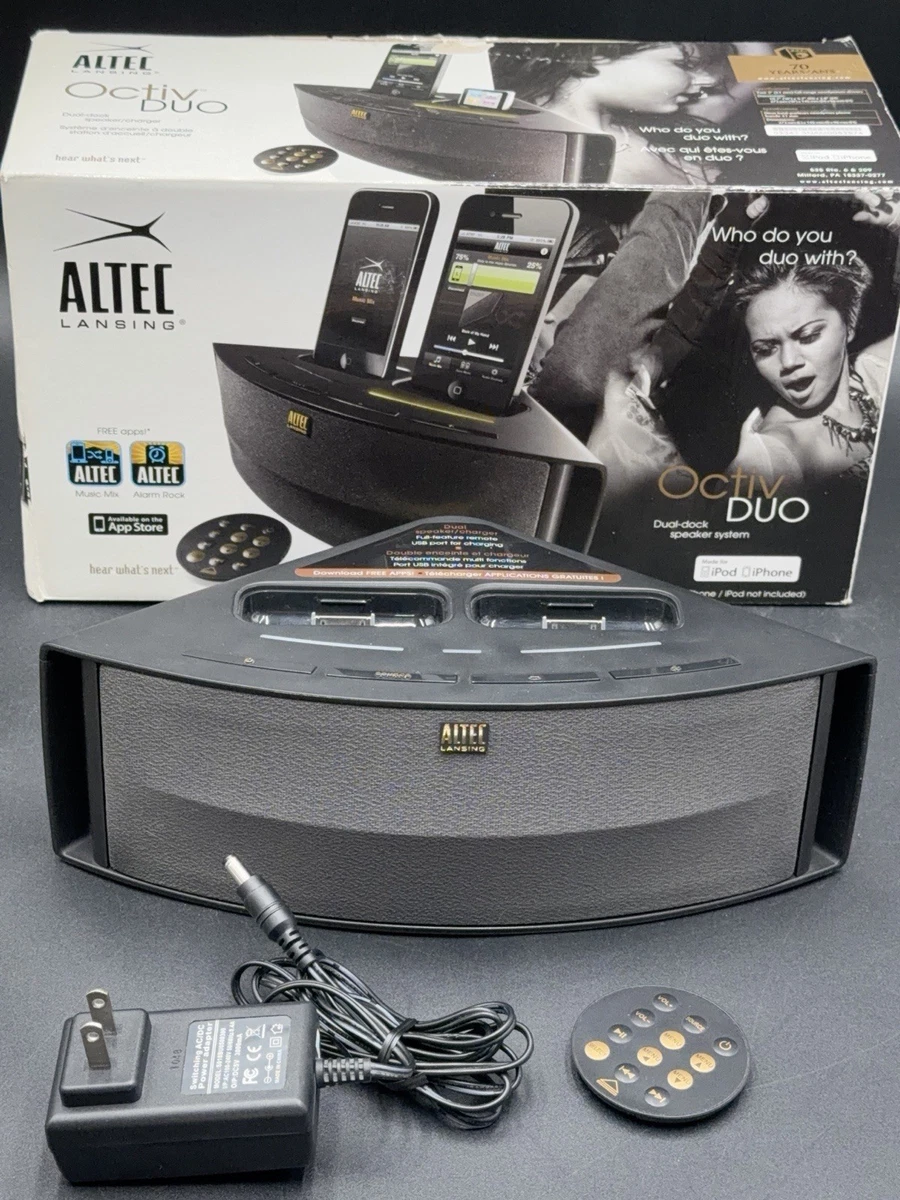 Altec Lansing Audio Player Docks & Mini Speakers for iPod Nano for