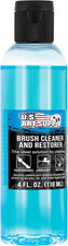 Brush Cleaner and Restorer, 4 Ounce Bottle - Quickly Cleans Paint Brushes, Airbr