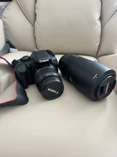 Canon EOS Rebel T2i Digital SLR Camera With Neck Strap & Tamron SP 70-300mm Lens