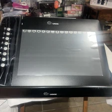 Ugee Black Graphic 8 Shortcut Buttons Drawing Tablet M1000L Pen Holder Driver CD