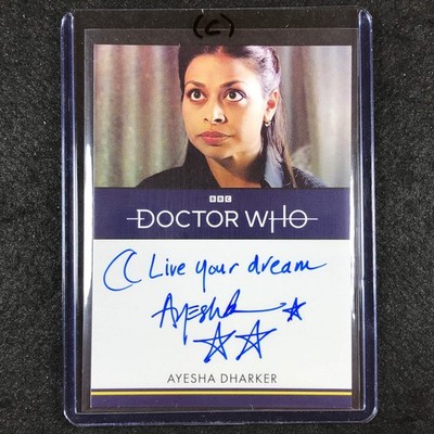 2024 Doctor Who Series 5-7 AYESHA DHARKER SOLANA MERCURIO Inscription Auto (C)
