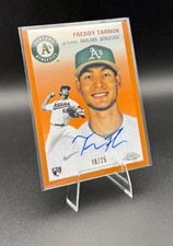 2023 Topps Platinum Freddy Tarnok - Orange Refractor Auto /25 #CPA-FTA