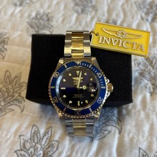 Invicta Pro Diver Men's Watch - 40mm, Steel, Gold (26972)