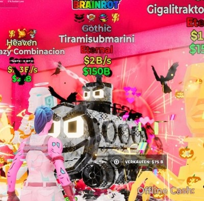 Tiramisubmarini 2 B/s  [Gothic + 4 traits] - FN Steal the Brainrot