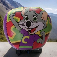 NEW Rare Collector Chuck E Cheese Fun Stuffed Party Ball Multi-Color Cool Design