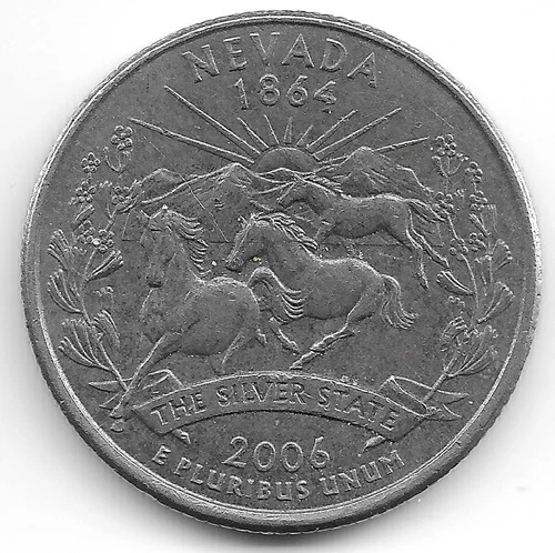 2006-D 50 State Quarters Nevada — photo from the most recent tracked eBay sale