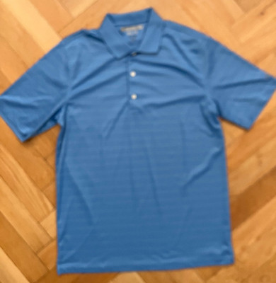 Polo Shirt Sport Golf hellblau Gr. M Greg Norman
