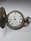 Civil War Era Waltham W. Ellery Pocket Watch c1860s Key Wind Antique