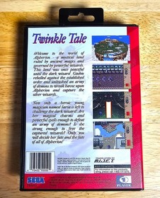 Twinkle Tale (Unreleased US) *ENGLISH* Game & Case For Sega Genesis Mega Drive