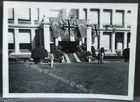 WW2 Egypt - the British Embassy dressed for Royal visit 1942-  photo 9 by 6cm