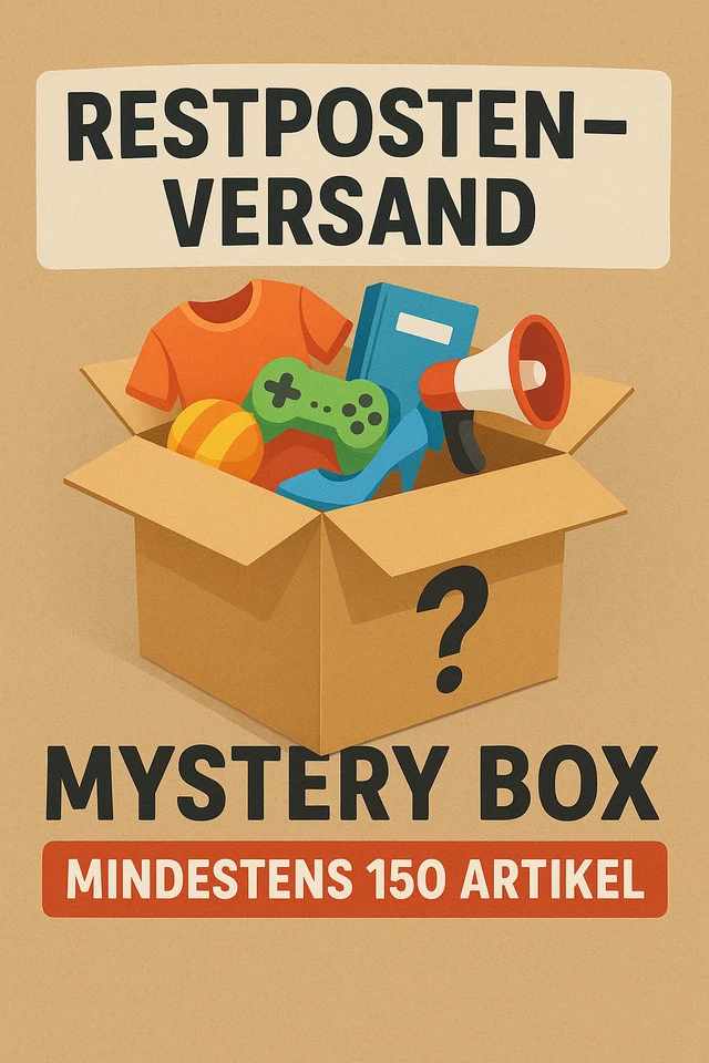 Aktion! Restposten | Mystery A Ware 150 Artikel für wiederverkäufer Top Angebot!