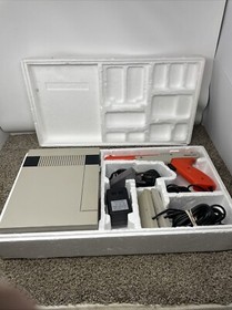 Nintendo Entertainment System Action Set NES Complete CIB Console Tested