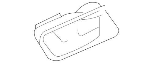 Manija de puerta interior para Range Rover Sport 2006-2009 (N/P FVC500360WWE)