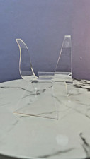 Clear Acrylic Display Stand For Collectibles Plates
