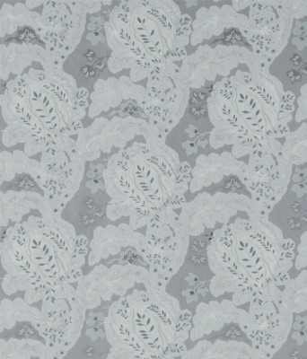 ZOFFANY CURTAIN FABRIC DESIGN Antheia 3.7 METRES FADED AMETHYST EMBROIDERED