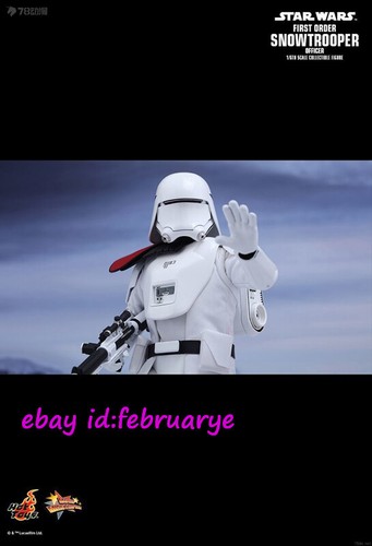 Hot Toys 1/6 Mms322 Star Wars:First Order Snowtrooper Officer Action Figures - Picture 8 of 10