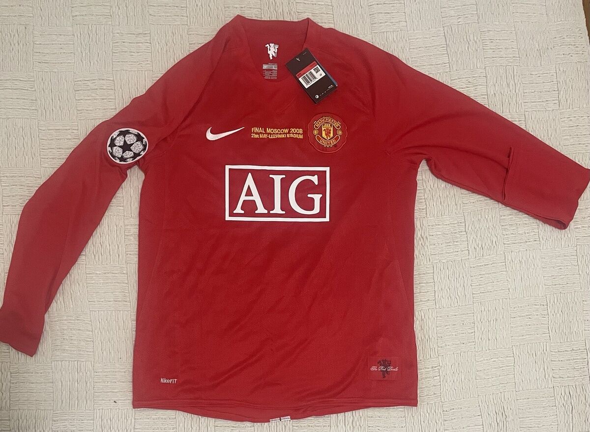 Retro Ronaldo 2008 UCL Final Manchester United Nike Long Retro Ronaldo 2008 UCL Final Manchester United Nike Long