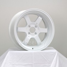 1 Pc Only Rota Wheel Grid V 16x8 4x100 20 White