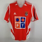 Sport Lisboa Benfica Soccer Jersey Football Club Portugal Adidas SS Shirt Mens M