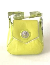 MIMCO LEATHER MOLTEN MINI HIP BAG IN LIME BNWT RRP$229