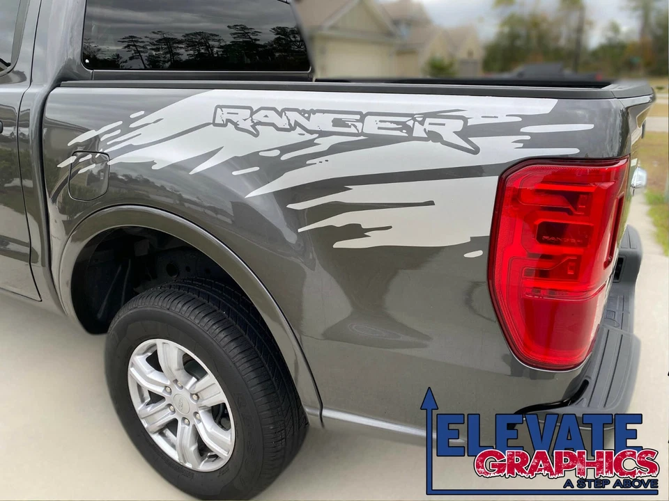Fits Ford Ranger Decals Side Split Vinyl Stripes 3m Graphics Stickers 2019-2025 - Image 3 of 4
