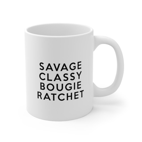 Taza de café trinquete Savage Classy Bougie 11 oz - Imagen 4 de 8