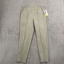 NEW Mondetta Women's S Pintuck Straight Leg Pants Pull on