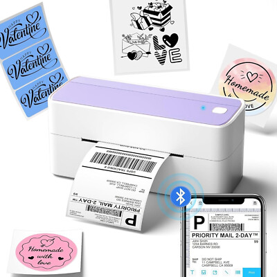 Phomemo Thermo-Versandetikettendrucker 4x6 Wireless Bluetooth Etikettendrucker