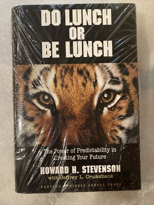 DO LUNCH OR BE LUNCH: THE POWER OF PREDICTABILITY    Stevenson  NEW SEALED