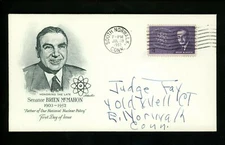 US FDC #1200 Artmaster M-4 1962 S. Norwalk CT McMahon Nuclear Atomic Unofficial
