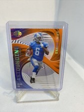 2020 Panini Illusions Astounding Orange #A5 D'ANDRE SWIFT  Detroit Lions 