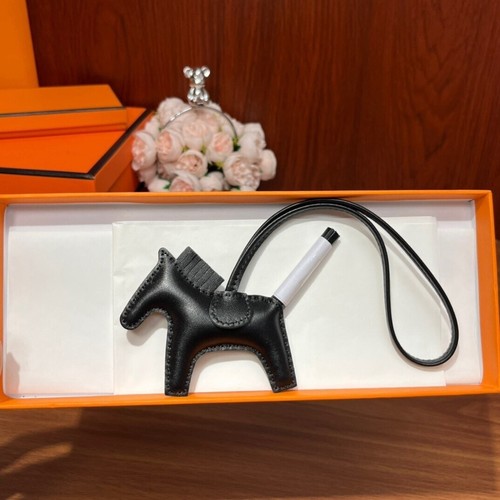 NEW Lambskin Soft Leather Mini Rodeo Horse bag Charm With Saddle Pendant gifts - Picture 11 of 43