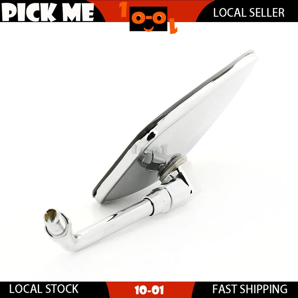 1X Espejo retrovisor derecho moto compatible con Yamaha XS400SH 1981 Foto 4 de 4